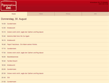 Tablet Screenshot of programmkino-ost.de
